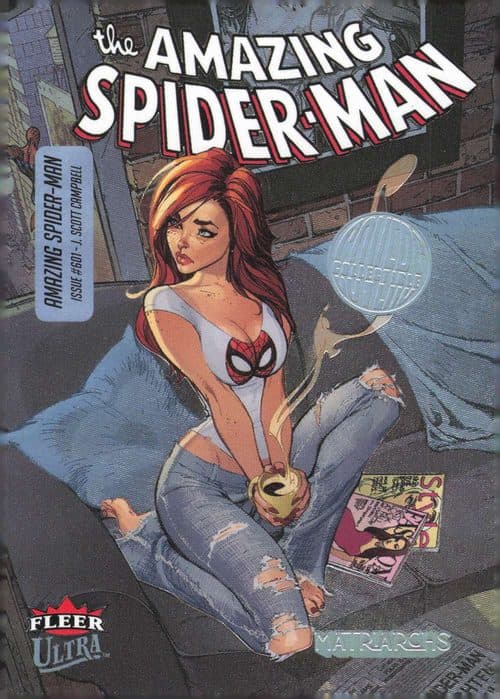 Mary Jane Watson-Parker — Mary Jane Watson-Parker - Amazing Spider-Man (1999) #601 #CC-3 — 2024 Fleer Ultra Matriarchs Of Marvel