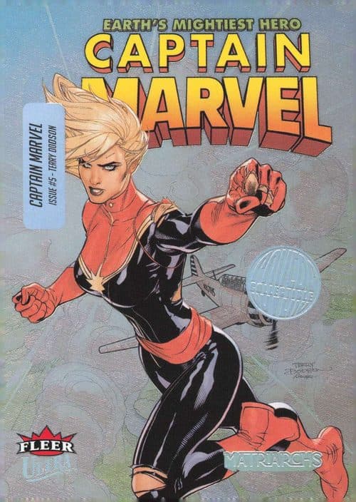 Captain Marvel — Captain Marvel - Captain Marvel (2012) #5 #CC-7 — 2024 Fleer Ultra Matriarchs Of Marvel