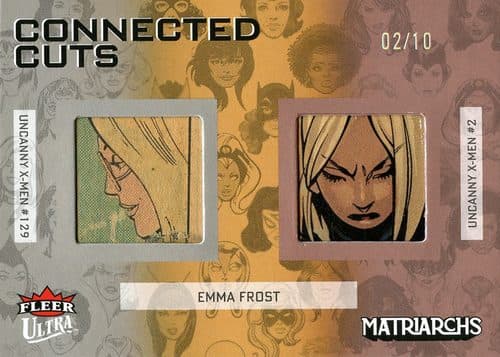 Emma Frost — Emma Frost - Uncanny X-Men (1963) #129 and Uncanny X-Men (2013) #2 #CC-EF — 2024 Fleer Ultra Matriarchs Of Marvel