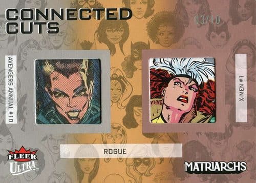 Rogue — Rogue - Avengers Annual (1967) #10 and X-Men (1991) #1 #CC-R — 2024 Fleer Ultra Matriarchs Of Marvel