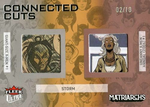 Storm — Storm - Giant-Size X-Men (1975) #1 and Uncanny X-Men Annual 2006 #CC-S — 2024 Fleer Ultra Matriarchs Of Marvel