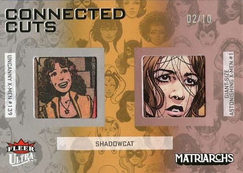Shadowcat — Shadowcat - Uncanny X-Men (1963) #139 and Giant-Size Astonishing X-Men (2008) #1 #CC-SC — 2024 Fleer Ultra Matriarchs Of Marvel
