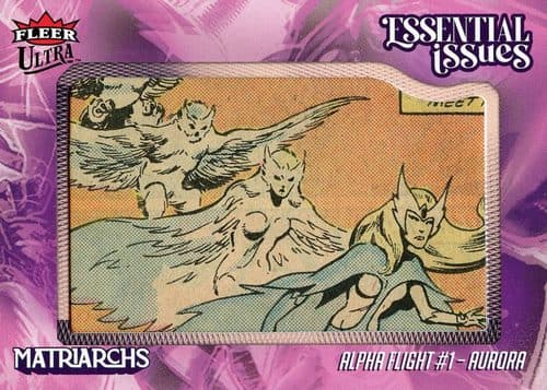 Aurora — Aurora - Alpha Flight (1983) #1 #EI-AFL1 — 2024 Fleer Ultra Matriarchs Of Marvel
