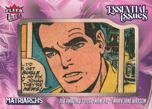 Mary Jane Watson — Mary Jane Watson - The Amazing Spider-Man (1963) #46 #EI-ASM46 — 2024 Fleer Ultra Matriarchs Of Marvel