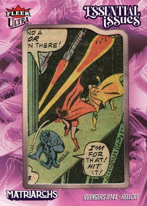 Hellcat — Hellcat - Avengers (1963) #144 #EI-AV144 — 2024 Fleer Ultra Matriarchs Of Marvel