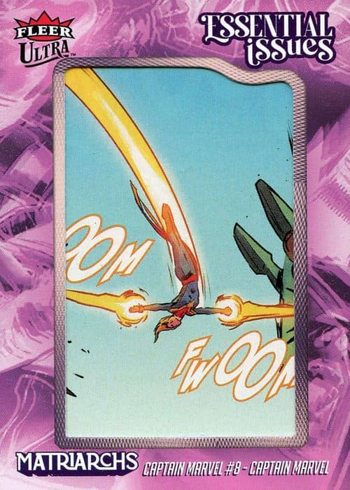 Captain Marvel — Captain Marvel - Captain Marvel (2019) #8 #EI-CM8 — 2024 Fleer Ultra Matriarchs Of Marvel