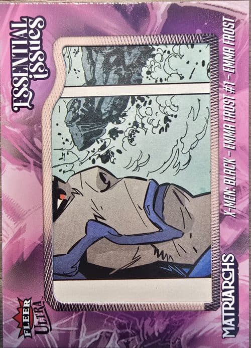 Emma Frost — Emma Frost - X-Men: Black - Emma Frost (2018) #1 #EI-EF1 — 2024 Fleer Ultra Matriarchs Of Marvel