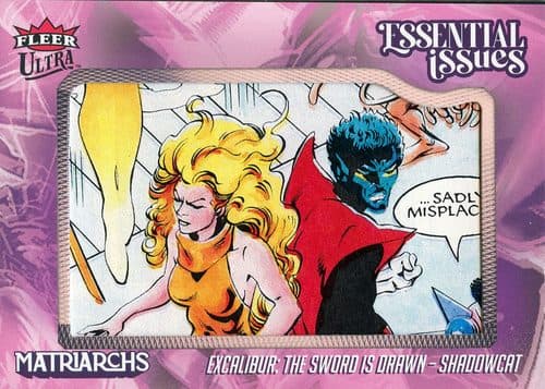 Shadowcat — Shadowcat - Excalibur: The Sword Is Drawn (1988) #EI-EX1 — 2024 Fleer Ultra Matriarchs Of Marvel