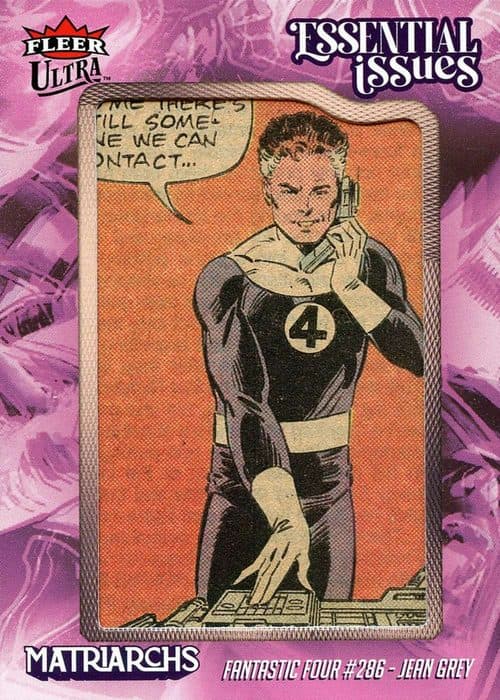 Jean Grey — Jean Grey - Fantastic Four (1961) #286 #EI-FF286 — 2024 Fleer Ultra Matriarchs Of Marvel