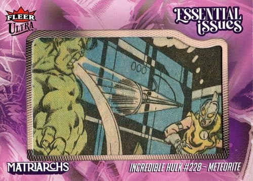 Meteorite — Meteorite - Incredible Hulk (1962) #228 #EI-IH228 — 2024 Fleer Ultra Matriarchs Of Marvel