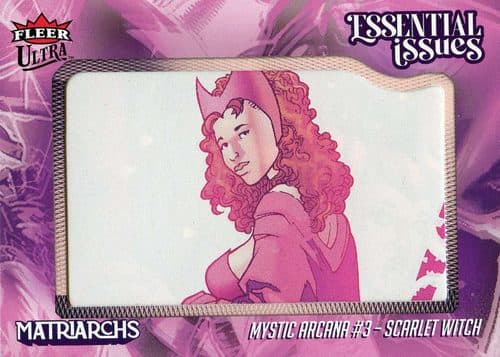 Scarlet Witch — Scarlet Witch - Mystic Arcana (2007) #3 #EI-MA3 — 2024 Fleer Ultra Matriarchs Of Marvel
