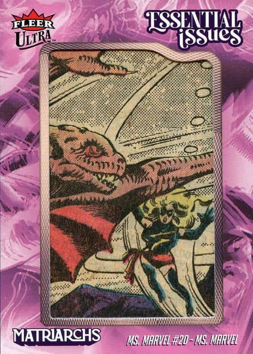 Ms. Marvel — Ms. Marvel - Ms. Marvel (1977) #20 #EI-MM20 — 2024 Fleer Ultra Matriarchs Of Marvel