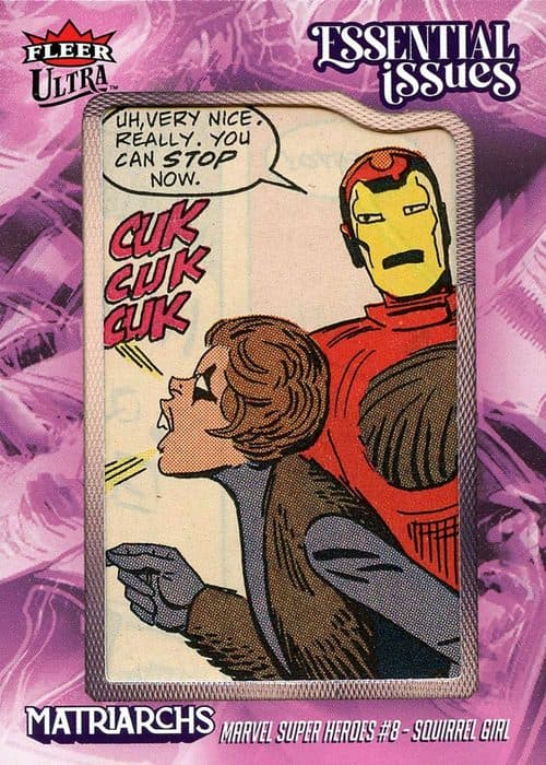 Squirrel Girl — Squirrel Girl - Marvel Super Heroes (1990) #8 #EI-MSH8 — 2024 Fleer Ultra Matriarchs Of Marvel