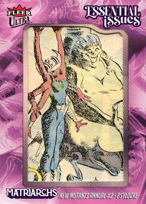 Psylocke — Psylocke - New Mutants Annual (1984) #2 #EI-NM2 — 2024 Fleer Ultra Matriarchs Of Marvel
