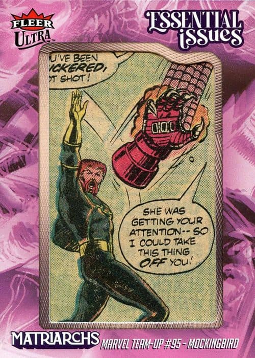 Mockingbird — Mockingbird - Marvel Team-Up #95 #EI-NTU95 — 2024 Fleer Ultra Matriarchs Of Marvel