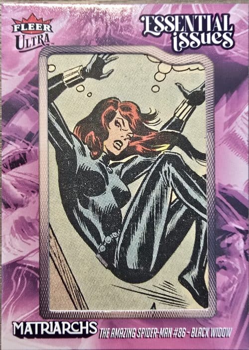 Black Widow — Black Widow - The Amazing Spider-Man (1963) #86 #EI-SM86 — 2024 Fleer Ultra Matriarchs Of Marvel