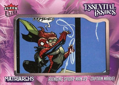 Captain Marvel — Captain Marvel - Avenging Spider-Man (2011) #9 #EI-SM9 — 2024 Fleer Ultra Matriarchs Of Marvel