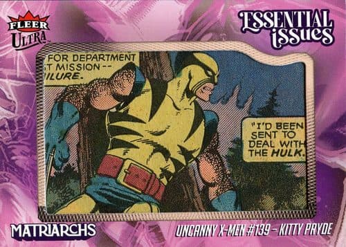 Kitty Pryde — Kitty Pryde - Uncanny X-Men (1963) #139 #EI-UX139 — 2024 Fleer Ultra Matriarchs Of Marvel