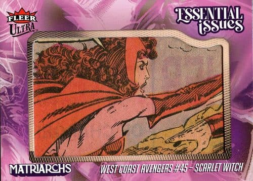 Scarlet Witch — Scarlet Witch - West Coast Avengers (1985) #45 #EI-WCA45 — 2024 Fleer Ultra Matriarchs Of Marvel