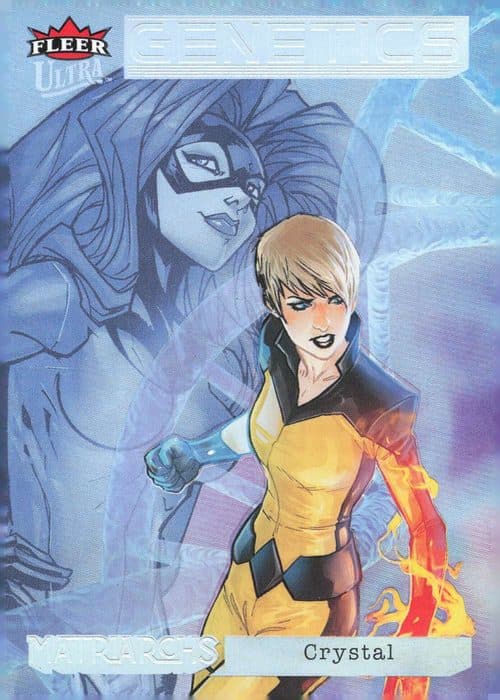 Crystal — Crystal/Medusa #GN-13 — 2024 Fleer Ultra Matriarchs Of Marvel