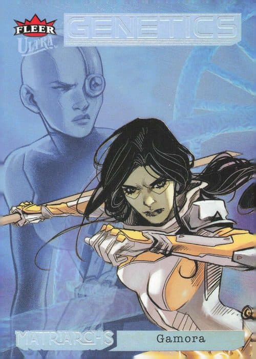 Gamora — Gamora/Nebula #GN-9 — 2024 Fleer Ultra Matriarchs Of Marvel