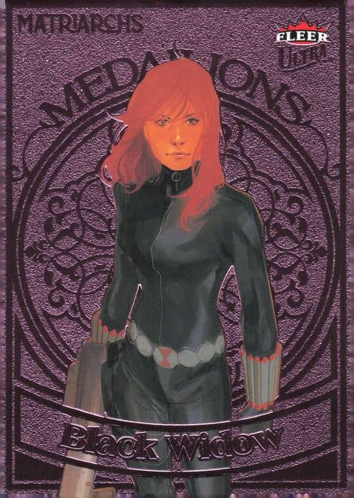 Black Widow #M-4 — 2024 Fleer Ultra Matriarchs Of Marvel