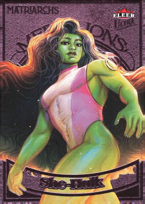 She-Hulk #M-5 — 2024 Fleer Ultra Matriarchs Of Marvel