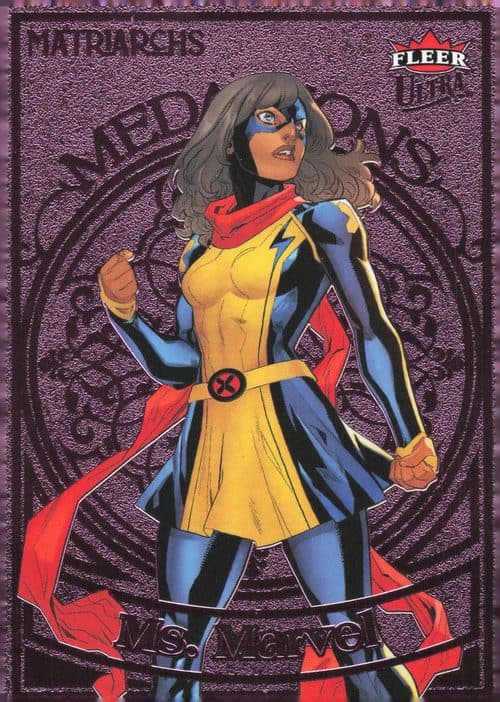 Ms. Marvel #M-8 — 2024 Fleer Ultra Matriarchs Of Marvel