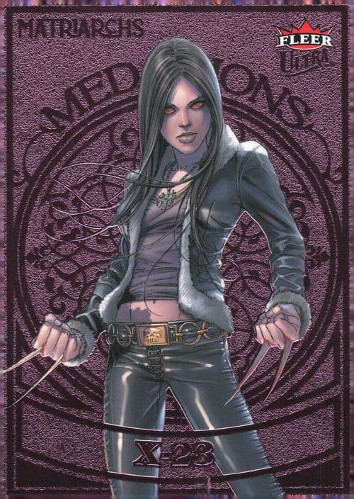 X-23 #M-9 — 2024 Fleer Ultra Matriarchs Of Marvel