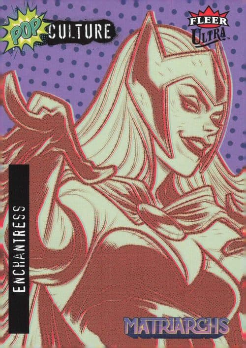 Enchantress — Enchantress Purple #PC-20 — 2024 Fleer Ultra Matriarchs Of Marvel