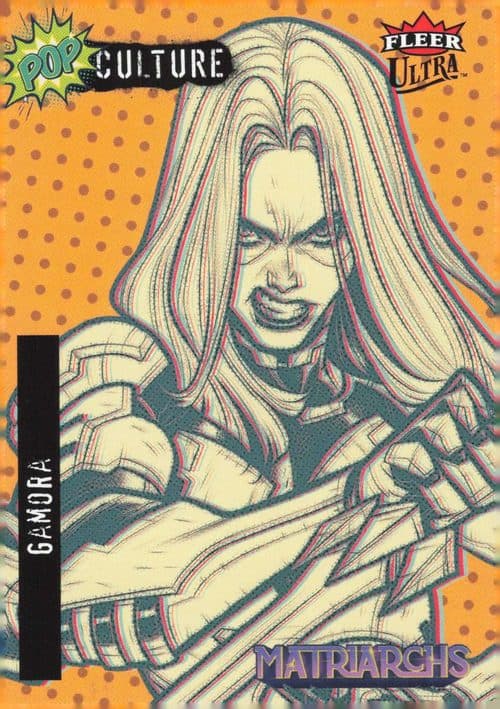 Gamora — Gamora Orange #PC-26 — 2024 Fleer Ultra Matriarchs Of Marvel