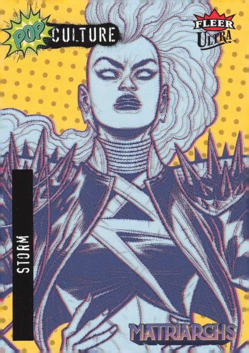 Storm — Storm Yellow #PC-3 — 2024 Fleer Ultra Matriarchs Of Marvel