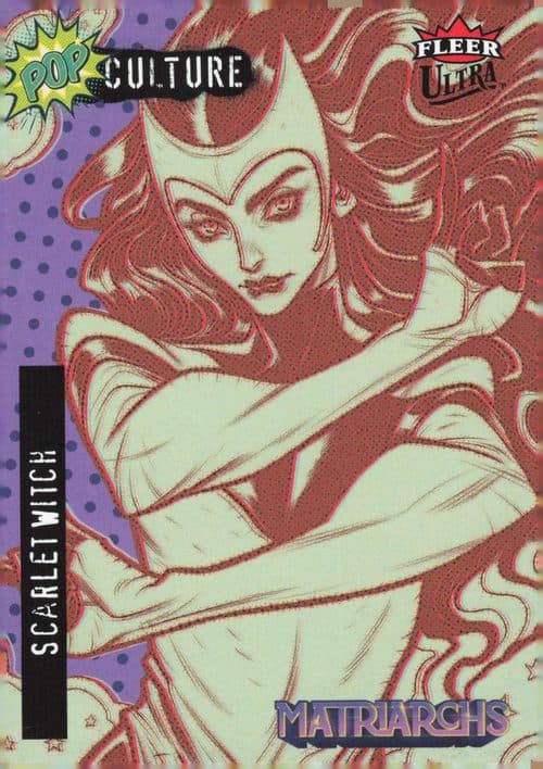 Scarlet Witch — Scarlet Witch Purple #PC-32 — 2024 Fleer Ultra Matriarchs Of Marvel