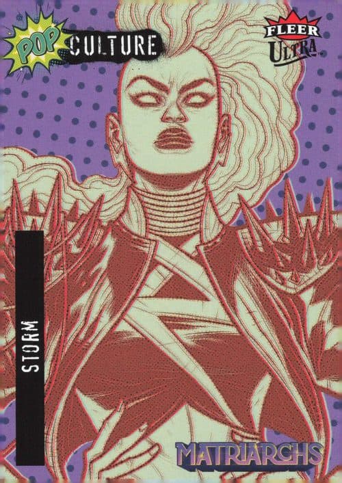 Storm — Storm Purple #PC-4 — 2024 Fleer Ultra Matriarchs Of Marvel