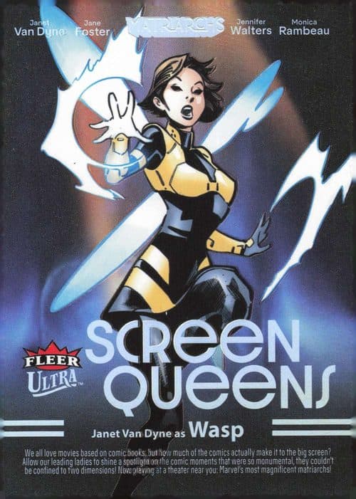 Wasp #SQ-10 — 2024 Fleer Ultra Matriarchs Of Marvel