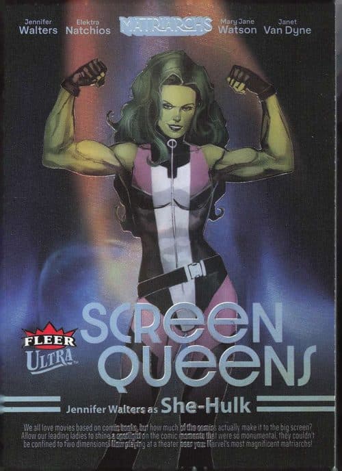 She-Hulk #SQ-12 — 2024 Fleer Ultra Matriarchs Of Marvel