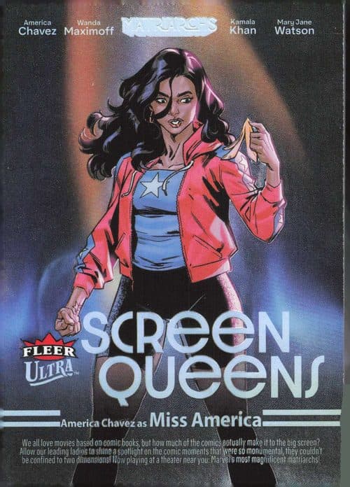 Miss America #SQ-15 — 2024 Fleer Ultra Matriarchs Of Marvel