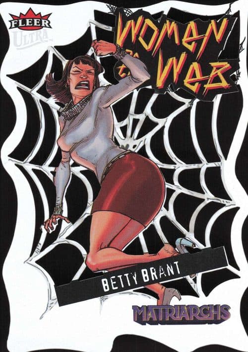 Betty Brant #WW-13 — 2024 Fleer Ultra Matriarchs Of Marvel
