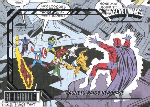 Secret Wars #2 - Magneto Raids Herobase #CH-13 — 2024 Marvel Allegiance Secret Wars