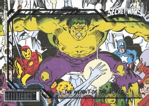 Secret Wars #4 - The Weight Of The World #CH-25 — 2024 Marvel Allegiance Secret Wars