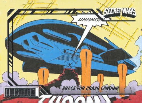 Secret Wars #9 - Brace For Crash Landing #CH-60 — 2024 Marvel Allegiance Secret Wars