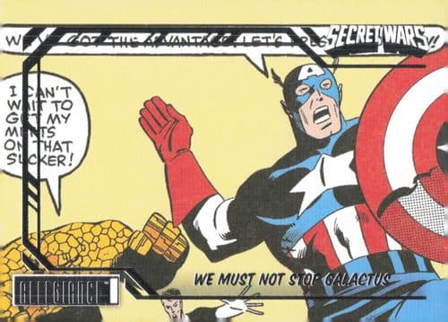 Secret Wars #9 - We Must Not Stop Galactus #CH-61 — 2024 Marvel Allegiance Secret Wars