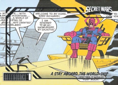 Secret Wars #9 - A Stay Abord The World-Ship #CH-62 — 2024 Marvel Allegiance Secret Wars