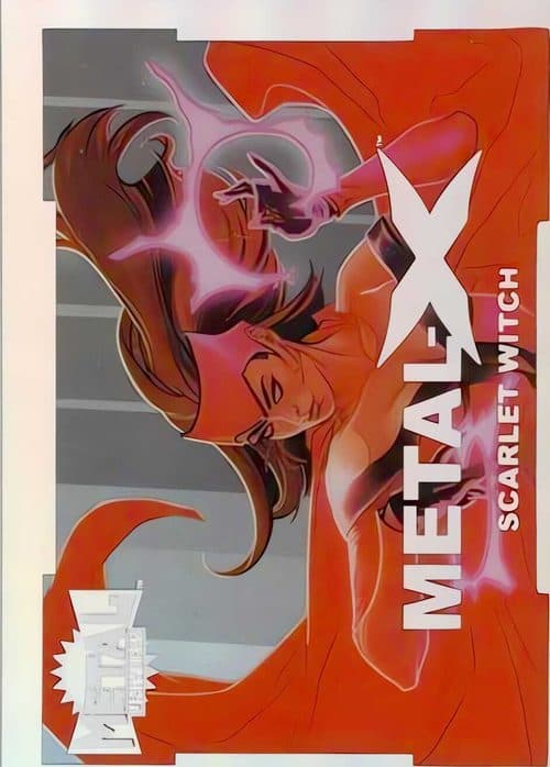 Scarlet Witch #MX33 — 2024 Marvel Metal Universe Avengers