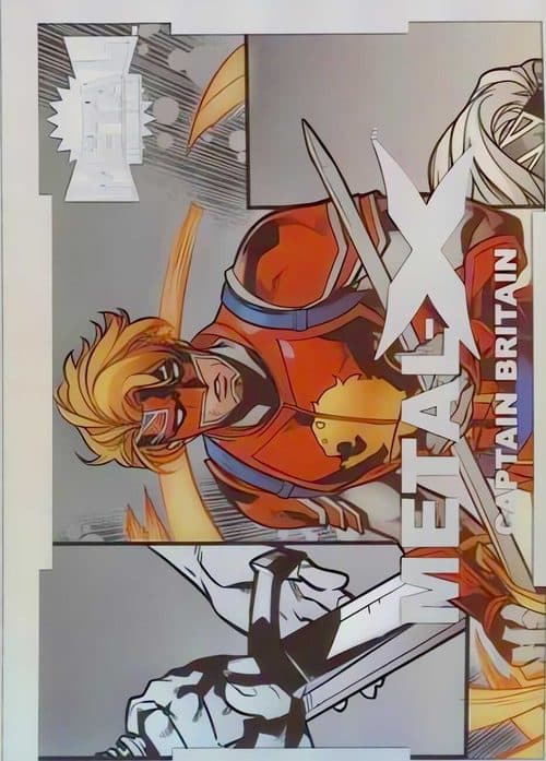Captain Britain #MX36 — 2024 Marvel Metal Universe Avengers