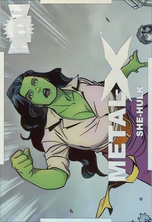She-Hulk #MX37 — 2024 Marvel Metal Universe Avengers