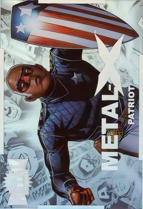 Patriot #MX42 — 2024 Marvel Metal Universe Avengers