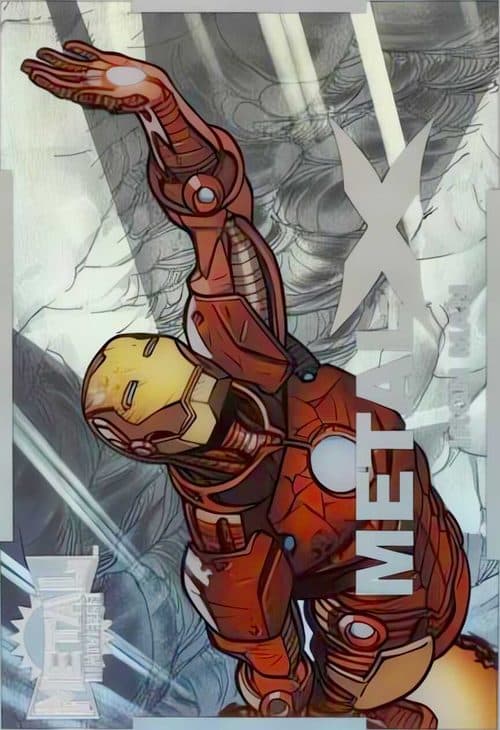 Iron Man #MX50 — 2024 Marvel Metal Universe Avengers