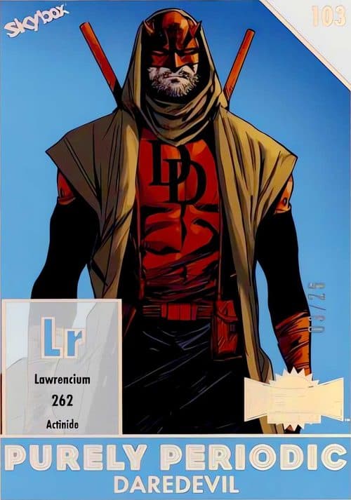 Daredevil #PP-103 — 2024 Marvel Metal Universe Avengers