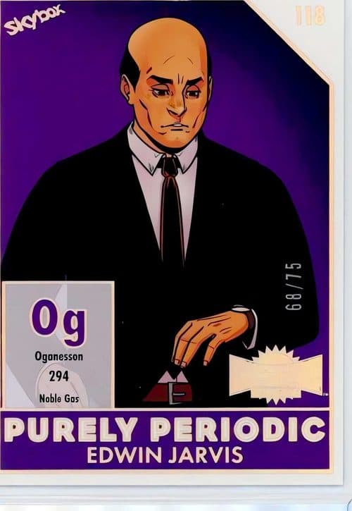 Edwin Jarvis #PP-118 — 2024 Marvel Metal Universe Avengers